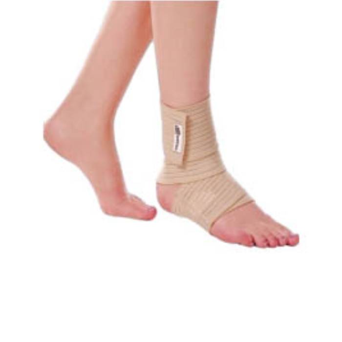 Total stability ankle brace with strap